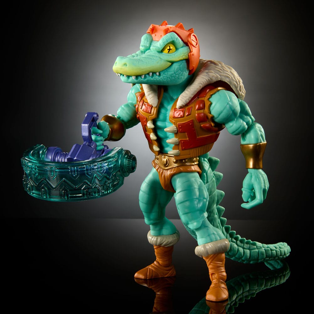 MOTU x TMNT: Turtles of Grayskull figurine Deluxe Leatherhead 14 cm