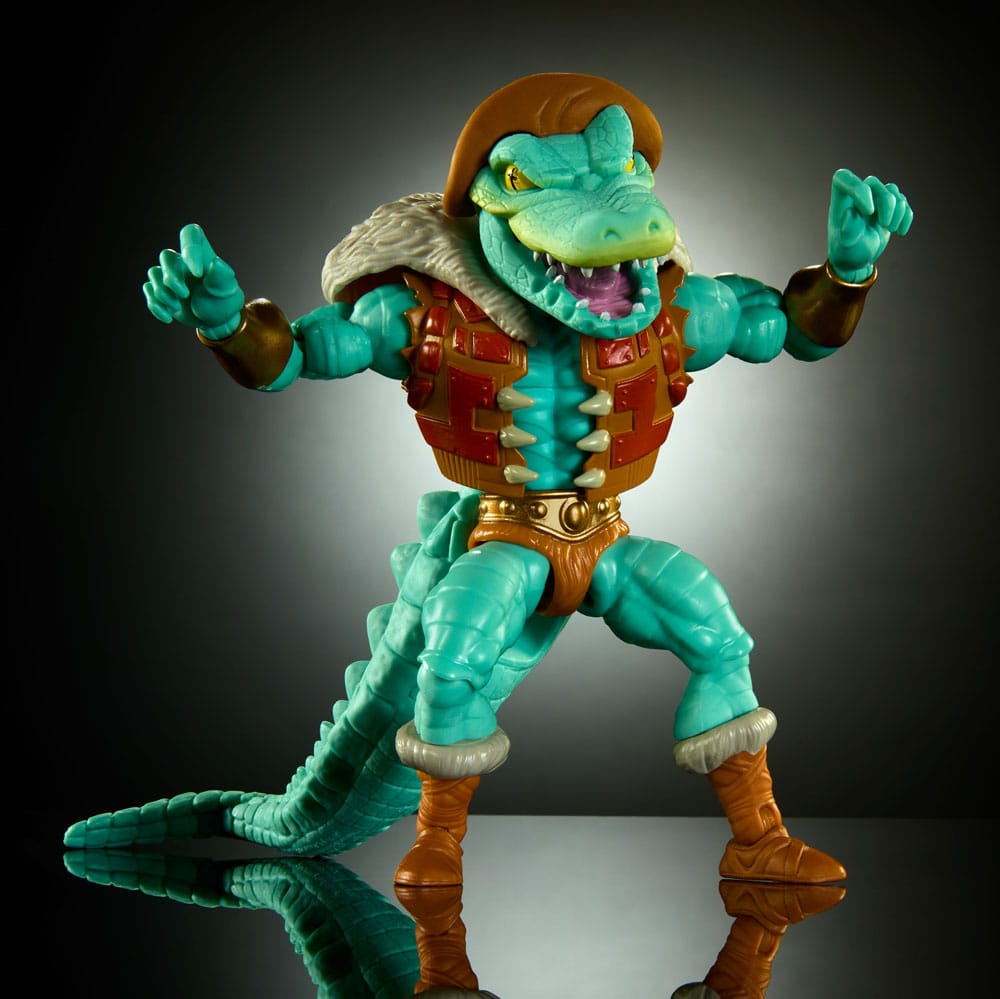 MOTU x TMNT: Turtles of Grayskull figurine Deluxe Leatherhead 14 cm