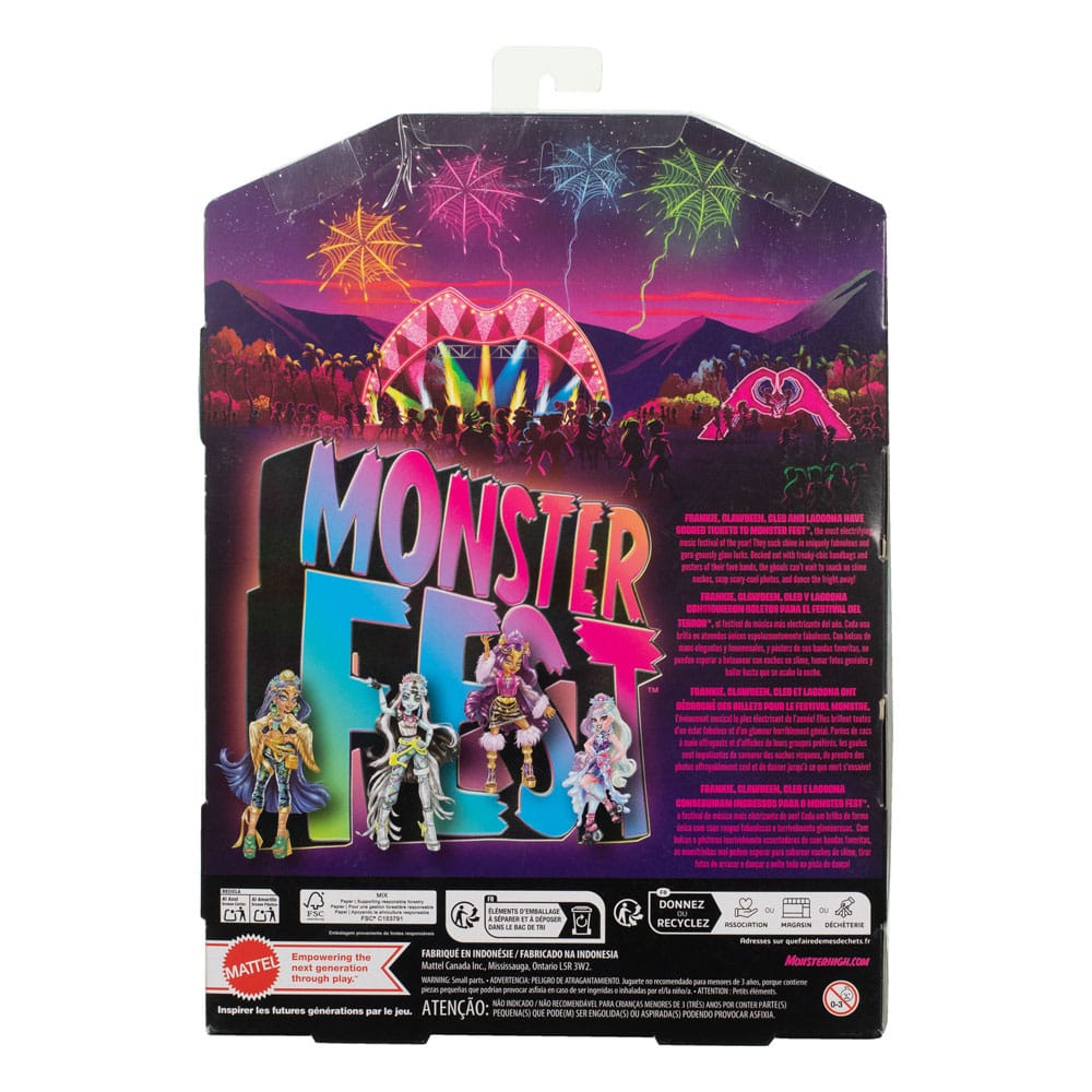 Monster High poupée Lagoona Blue Monster Fest 25 cm