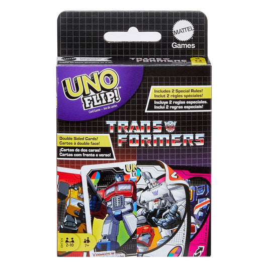 UNO Flip! version Transformers