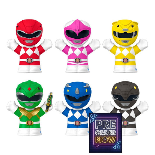 Mighty Morphin Power Rangers pack 6 minifigurines Fisher-Price Little People Collector 7 cm