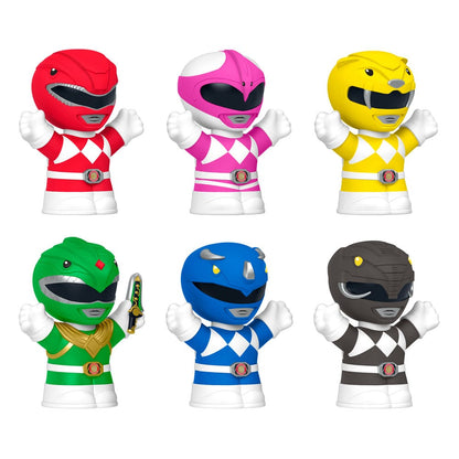 Mighty Morphin Power Rangers pack 6 minifigurines Fisher-Price Little People Collector 7 cm