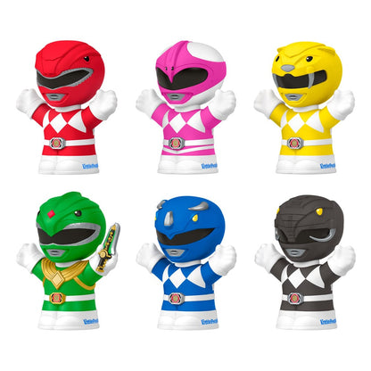 Mighty Morphin Power Rangers pack 6 minifigurines Fisher-Price Little People Collector 7 cm