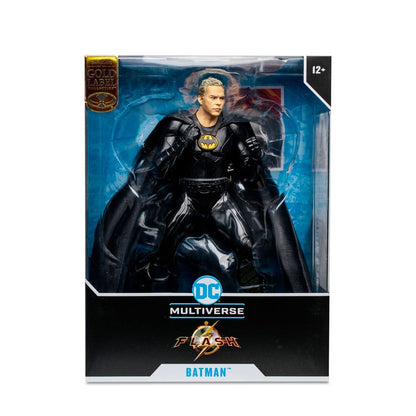 DC The Flash Movie statuette Batman Multiverse Unmasked (Gold Label) 30 cm