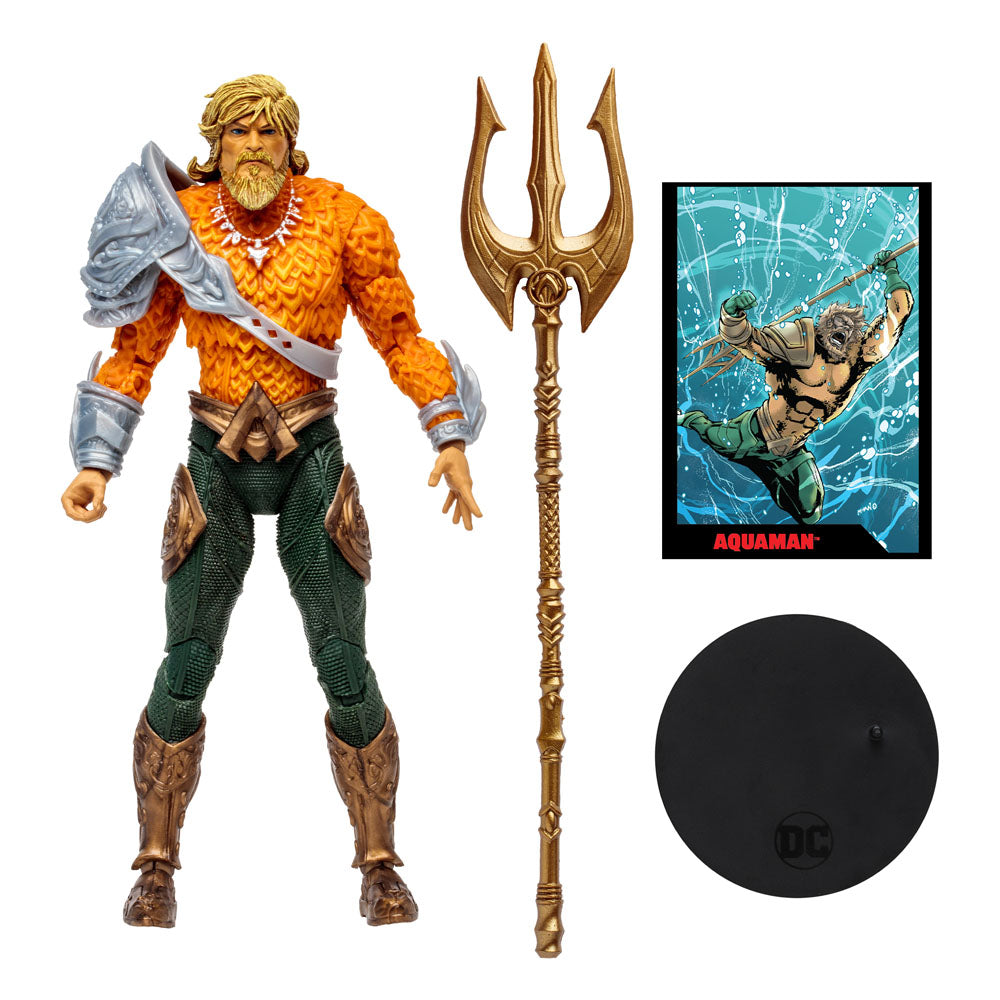 DC Direct Page Punchers figurine et comic book Aquaman (Aquaman) 18 cm