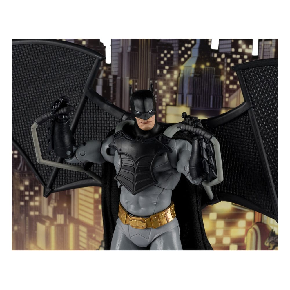 DC Multiverse figurine Batman with Bat-Glider (The Thirteenth Hour) (Gold Label) 18 cm