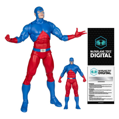 DC Direct McFarlane Toys Digital The Atom (DC: The Silver Age)