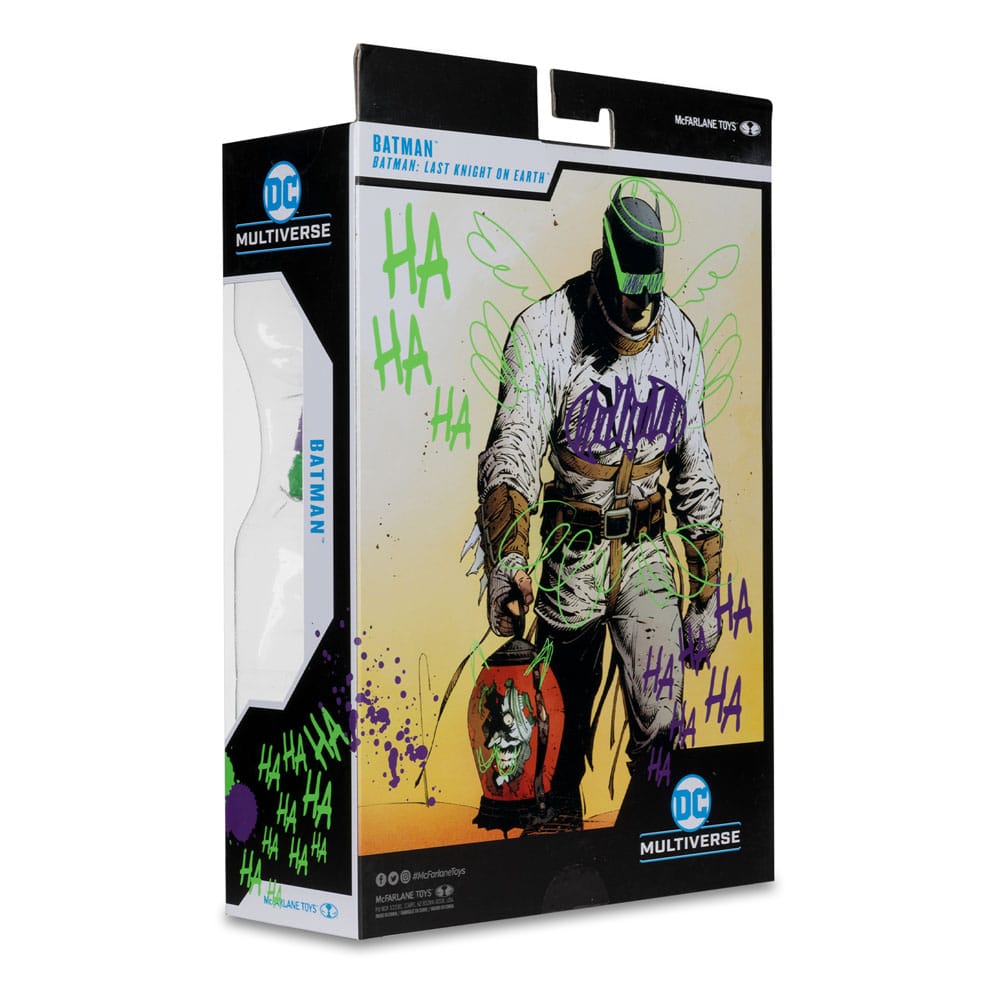 DC Multiverse figurine Batman (Batman: Last Knight on Earth) Jokerized (Gold Label) 18 cm