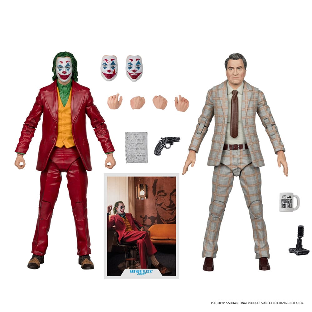 Joker DC Multiverse (Joker Movie) figurine Deluxe Colllector The Joker (Live with Murray Franklin) Limited Edition 18 cm