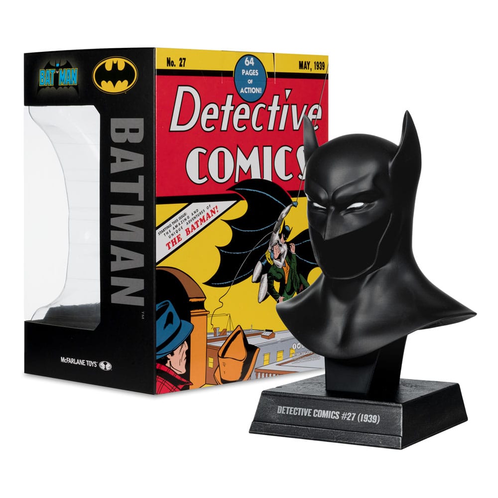 Batman DC Direct mini réplique 1/3 masque de Batman (Detective Comics #27) (1st Apperance) 18 cm