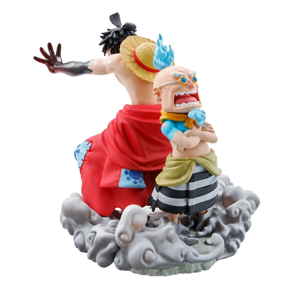 One Piece Petitrama set figurines PVC Logbox Re Birth Wanokuni Vol. 2 Set 9 cm