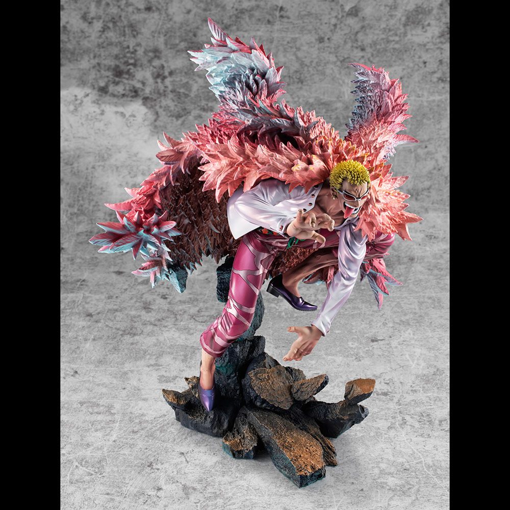 One Piece statuette Excellent Model P.O.P. SA-Maximum Heavenly Demon Donquixote Doflamingo 35 cm