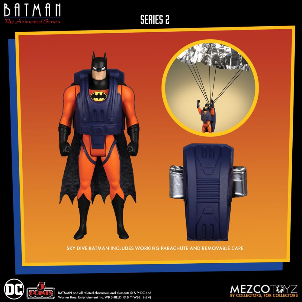 Batman: The Animated Series 2 figurines Deluxe Box Set 9 cm