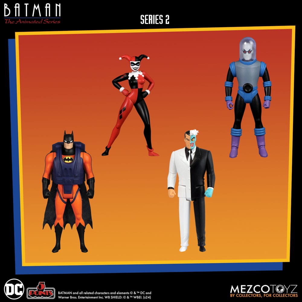 Batman: The Animated Series 2 figurines Deluxe Box Set 9 cm