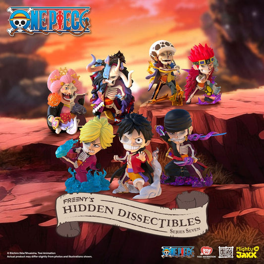 One Piece: Freeny's Hidden Dissectibles Wano 4 inch Vinyl Figure Blind Box Display (6)