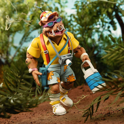 Tortues Ninja (Cartoon 1980) pack 2 figurines Vacation Bebop and Rocksteady 18 cm