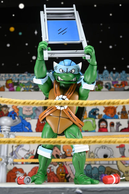 Tortues Ninja (Archie Comics) figurines Pack de 4 Stump Wrestling Turtles 18 cm