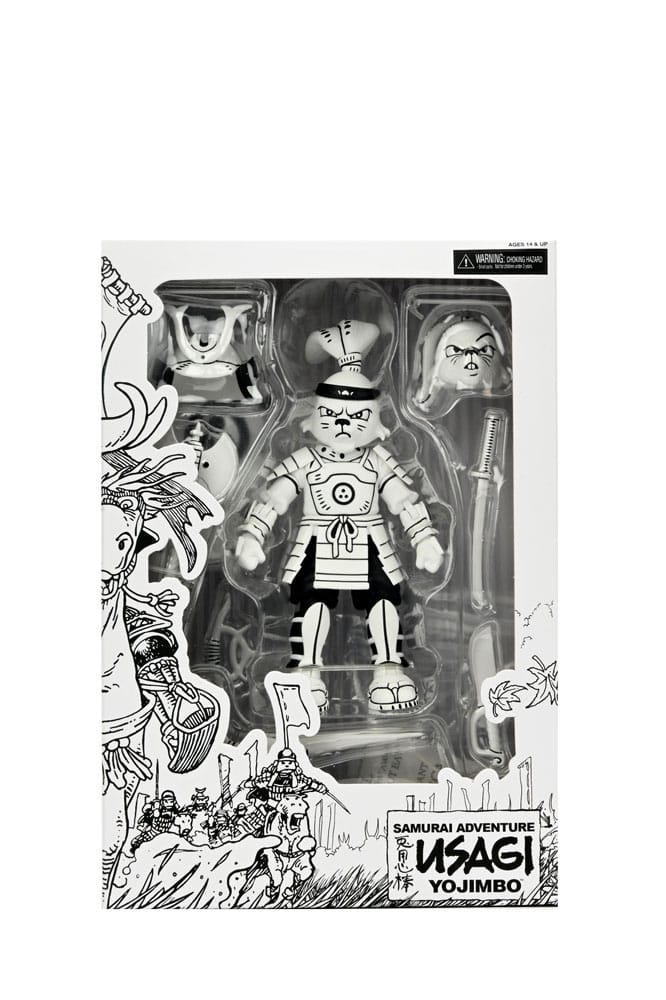 Usagi Yojimbo figurine Samurai Usagi Yojimbo Black & White