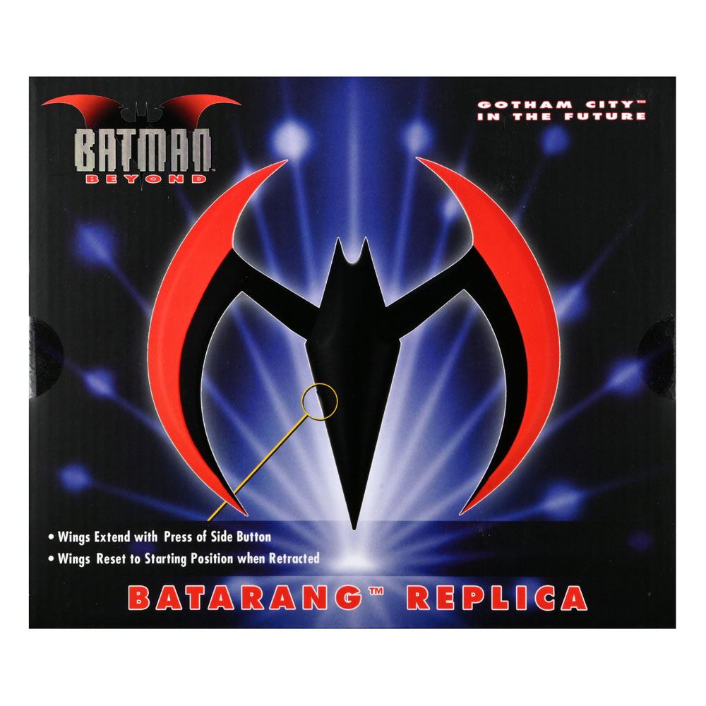 Batman Beyond réplique 1/1 Batarang (rouge) 20 cm