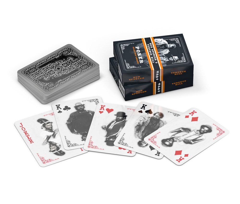 Bud Spencer & Terence Hill jeu de cartes de poker