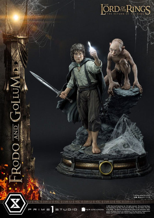 Le Seigneur des Anneaux statuette 1/4 Frodo & Gollum Bonus Version 46 cm