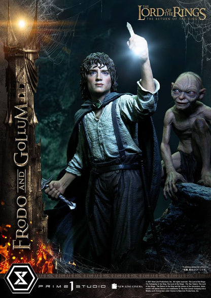 Le Seigneur des Anneaux statuette 1/4 Frodo & Gollum Bonus Version 46 cm