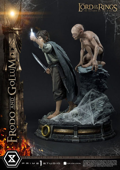 Le Seigneur des Anneaux statuette 1/4 Frodo & Gollum Bonus Version 46 cm