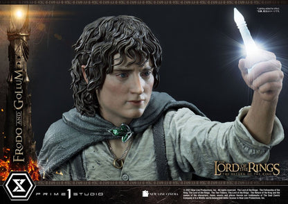 Le Seigneur des Anneaux statuette 1/4 Frodo & Gollum Bonus Version 46 cm