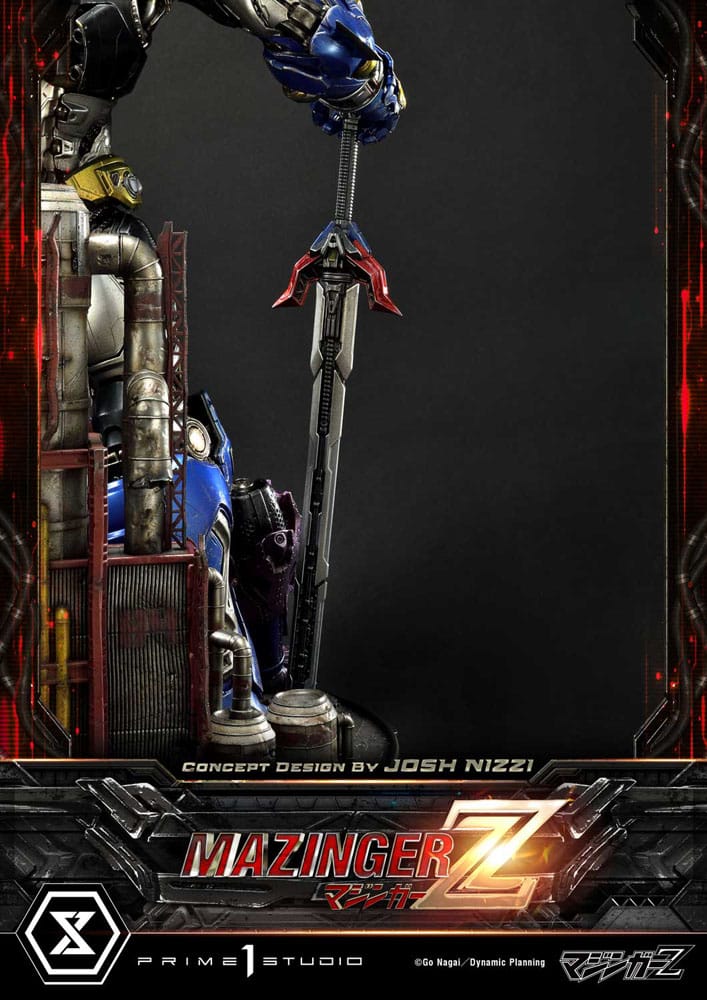 Mazinger Z statuette Ultimate Diorama Masterline Concept Design by Josh Nizzi 69 cm