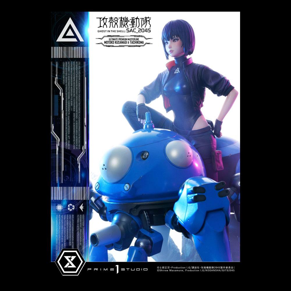 Ghost in the Shell: SAC_2045 statuette 1/4 Motoko Kusanagi and Tachikoma (Bonus Version)