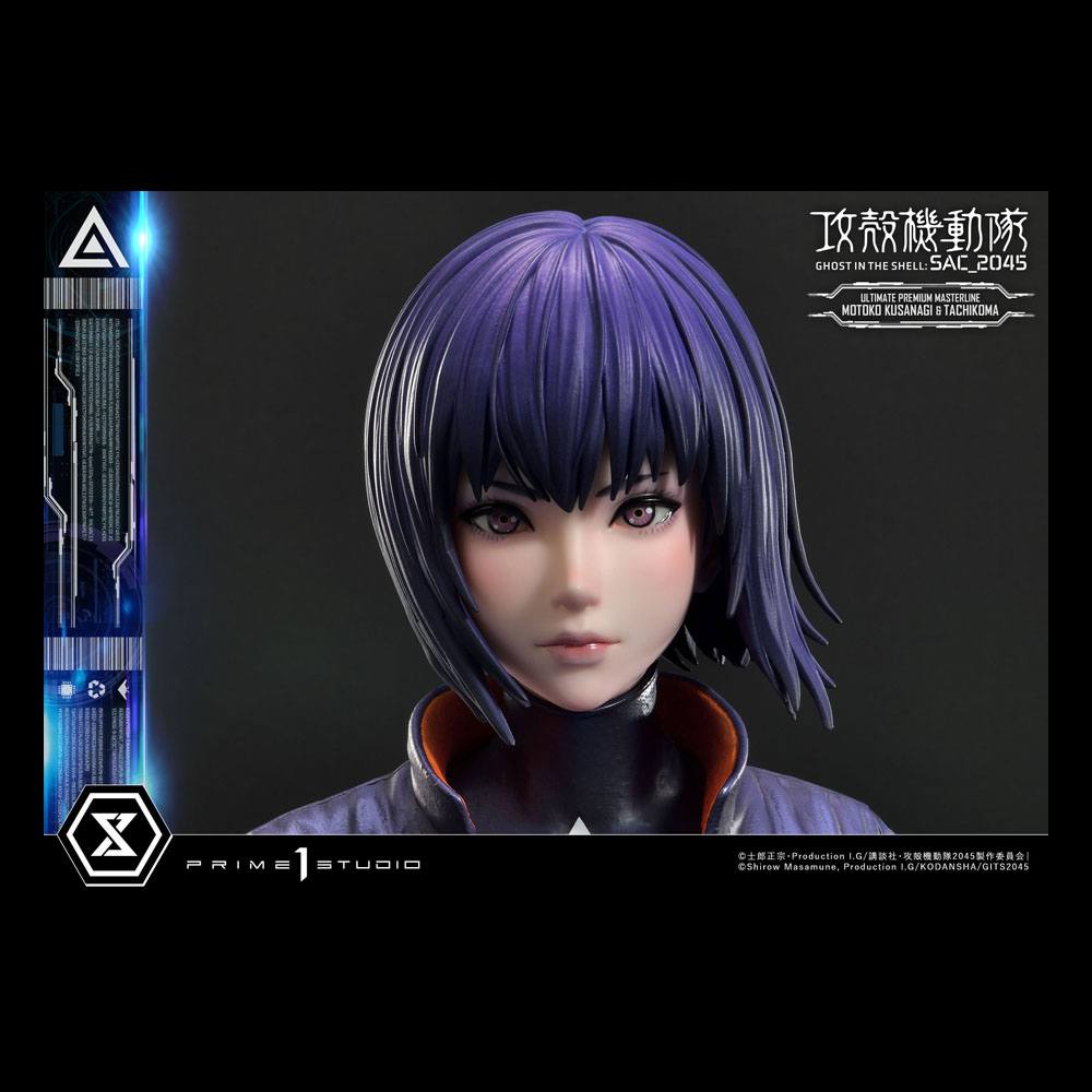 Ghost in the Shell: SAC_2045 statuette 1/4 Motoko Kusanagi and Tachikoma (Bonus Version)