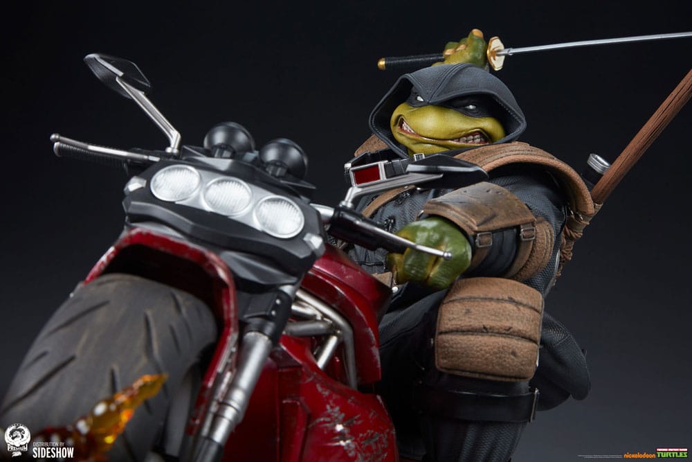 Tortues ninja statuette 1/4 The Last Ronin On Bike