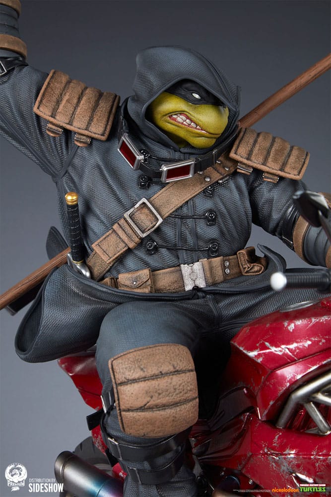 Tortues ninja statuette 1/4 The Last Ronin On Bike