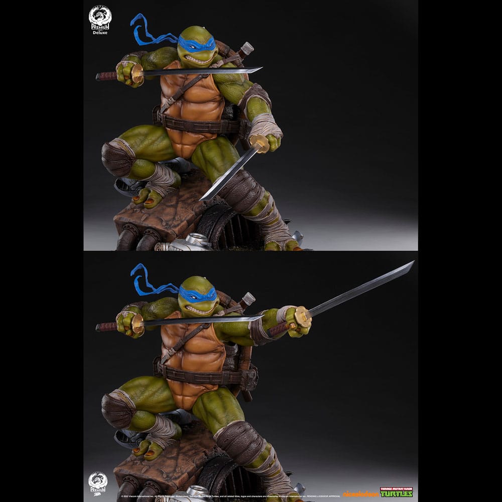 Les Tortues ninja statuette 1/3 Leonardo (Deluxe Edition) 52 cm