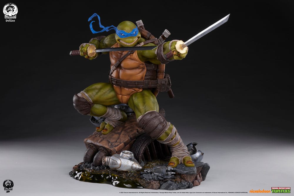 Les Tortues ninja statuette 1/3 Leonardo (Deluxe Edition) 52 cm