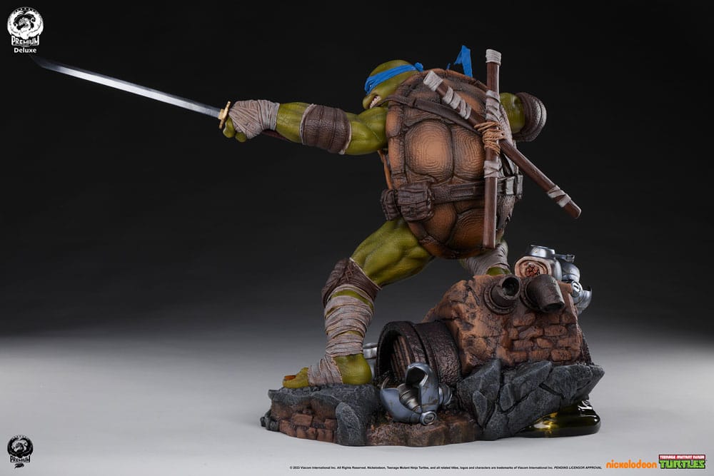 Les Tortues ninja statuette 1/3 Leonardo (Deluxe Edition) 52 cm