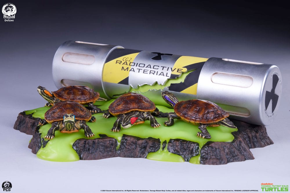 Tortues Ninja diorama 1/1 Origins 13 cm