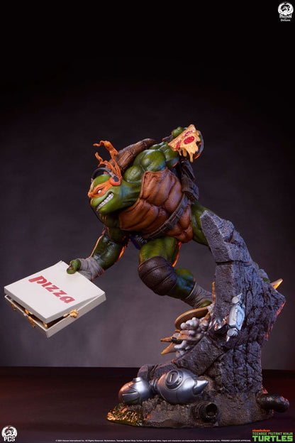 Les Tortues ninja statuette 1/3 Michelangelo Deluxe Edition 67 cm