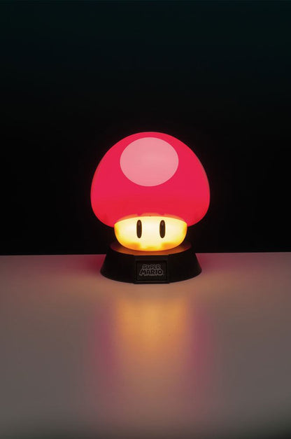 Super Mario veilleuse 3D champignon 10 cm