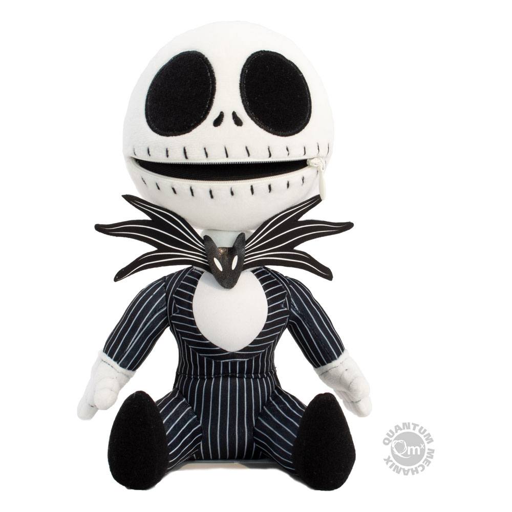 L´étrange Noël de Mr. Jack peluche Zippermouth Jack Skellington 23 cm