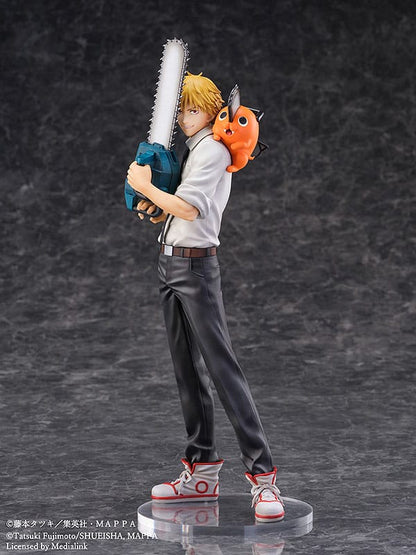 Chainsaw Man statuette 1/7 Denji & Pochita