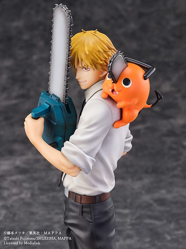 Chainsaw Man statuette 1/7 Denji & Pochita