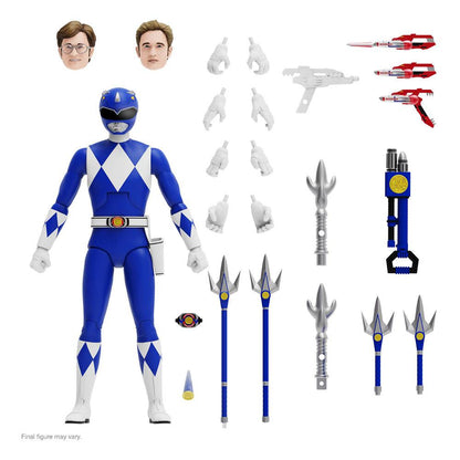 Mighty Morphin Power Rangers figurine Ultimates Blue Ranger