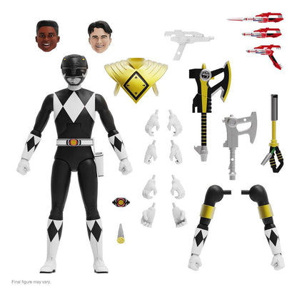 Mighty Morphin Power Rangers figurine Ultimates Black Ranger