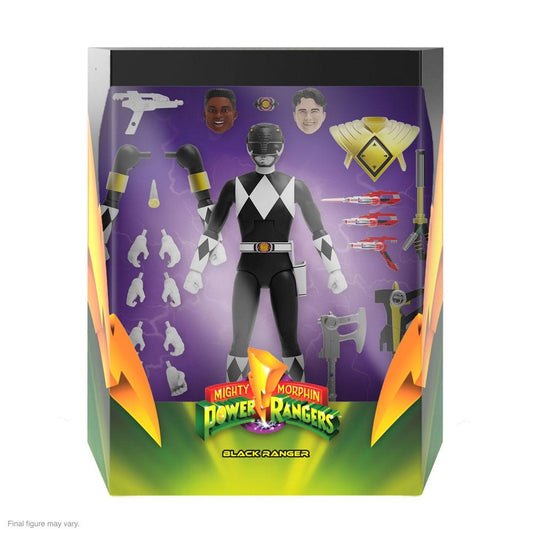 Mighty Morphin Power Rangers figurine Ultimates Black Ranger