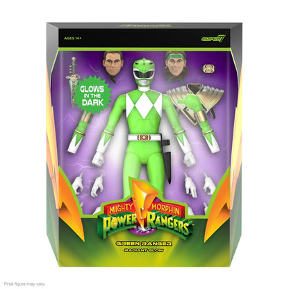 Power Rangers figurine Ultimates Green Ranger (Glow) 18 cm