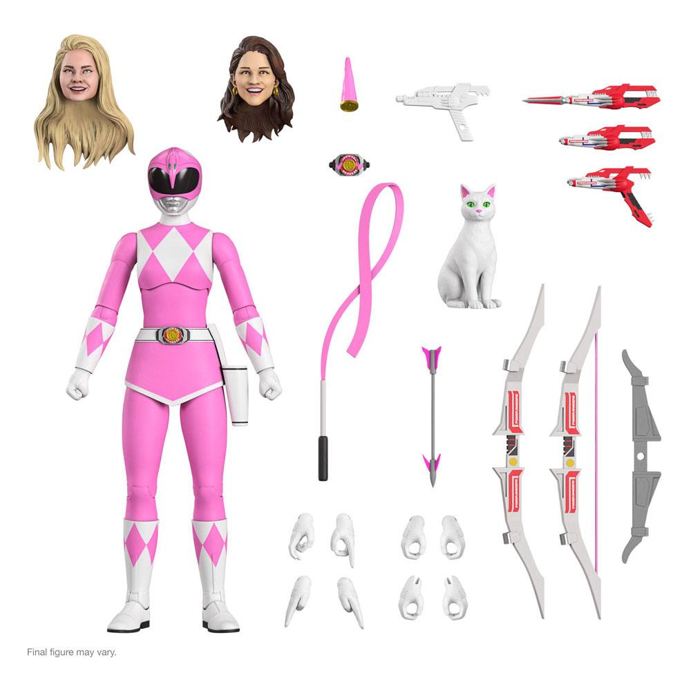 Mighty Morphin Power Rangers figurine Ultimates Pink Ranger