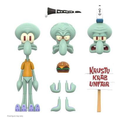 Bob l´éponge figurine Ultimates Squidward 18 cm