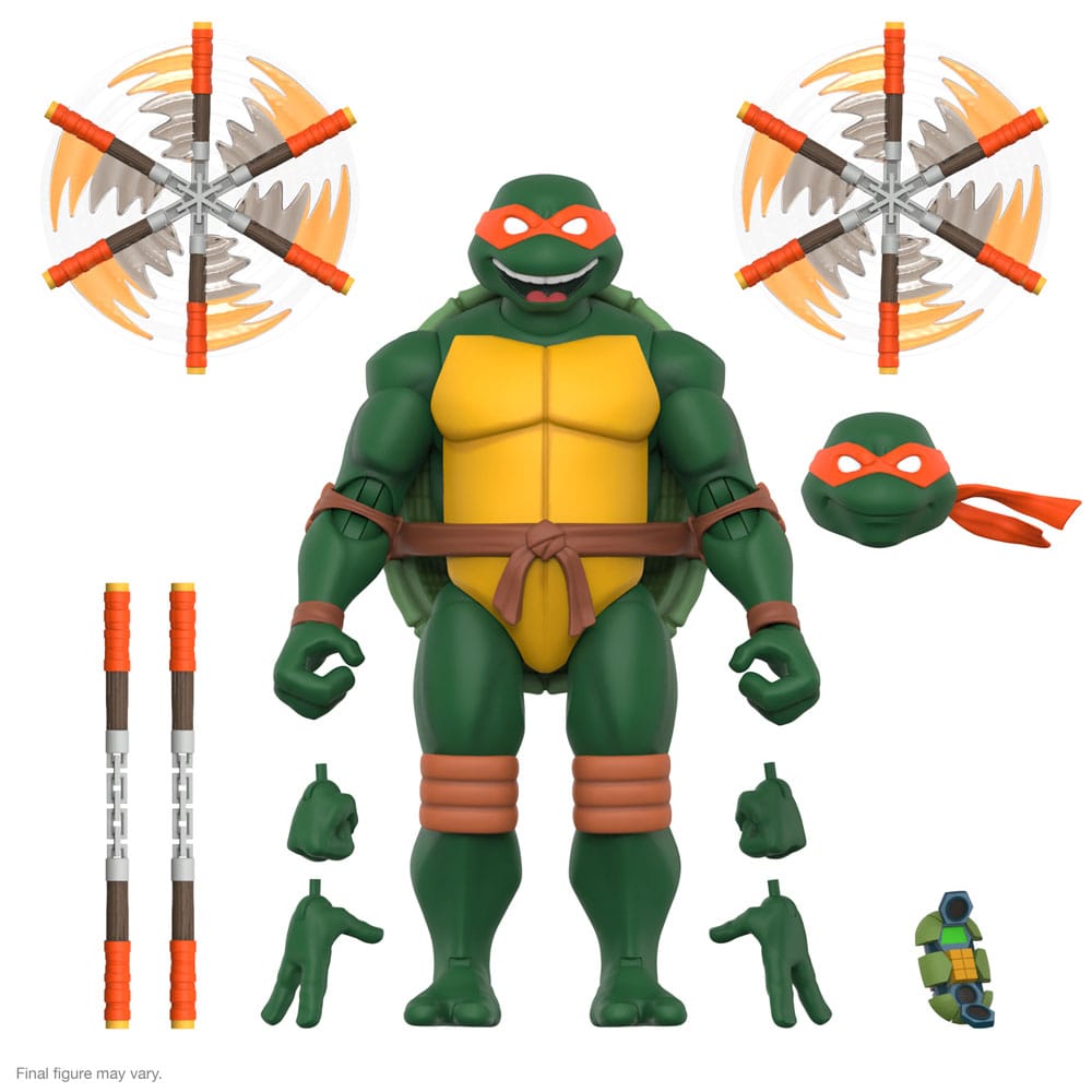 Teenage Mutant Ninja Turtles figurine Ultimates Wave 12 Michelangelo 18 cm