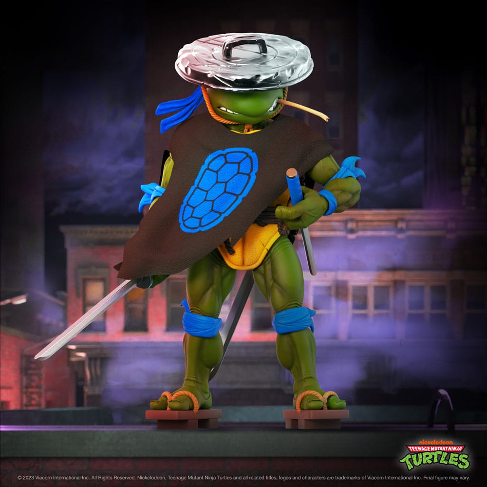 Tortues Ninja figurine Ultimates Ninja Nomad Leonardo